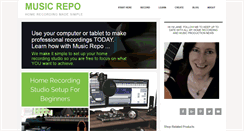 Desktop Screenshot of musicrepo.com